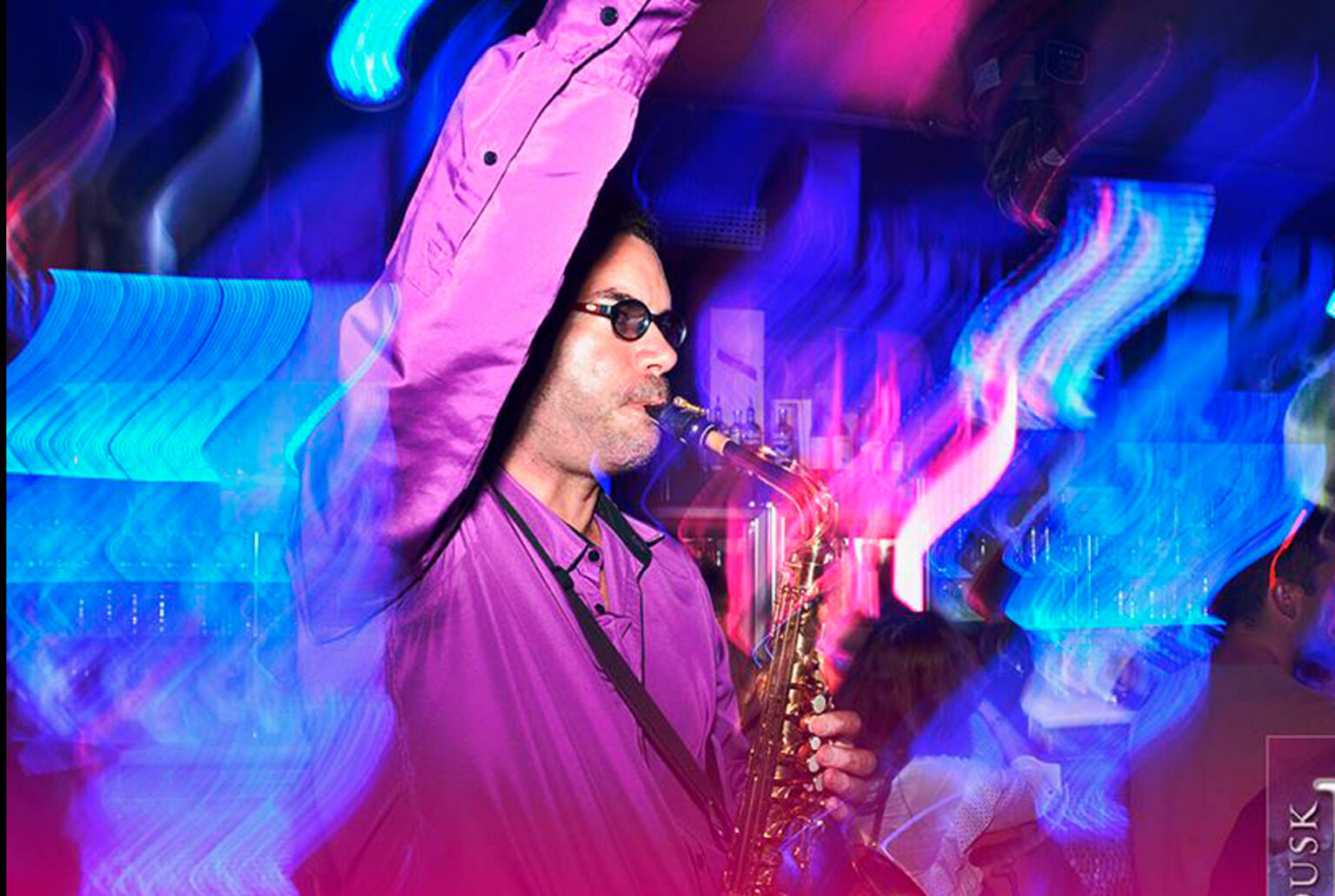 Saxofonista en Marbella